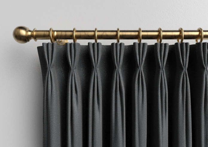 Sydney, Charcoal - Made to Measure Curtains - Image 11